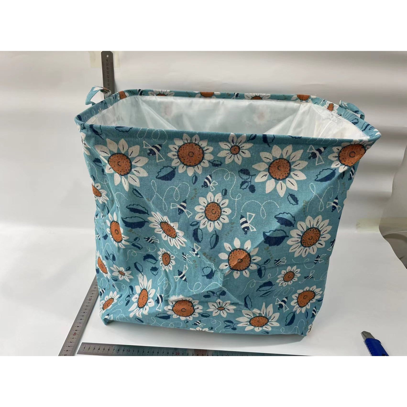 Cos Depozitare Haine Flippy, 50x50x80 cm, multicolor-2