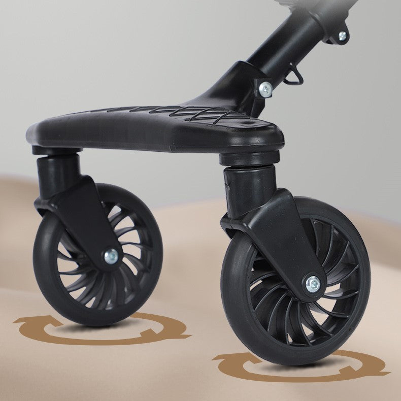 Carucior Sport Flippy 3in1, 6-36 Luni, Reversibil, Pliabil, Tavita pentru Masa, Pozitie de Somn, Centura de Siguranta, Roti 360, Suport Pahar, Copertina pentru Soare, 32x63x95cm, Negru Model Pisicute-5