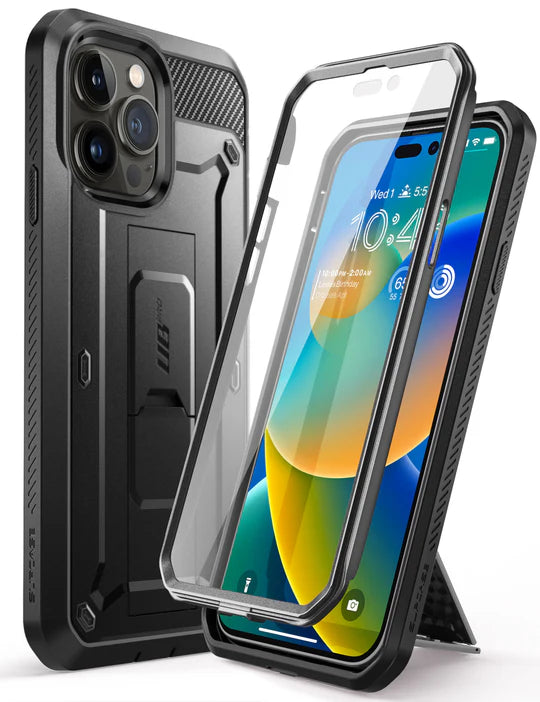 Husa Supcase Unicorn Beetle Pro pentru iPhone 14 Pro Max 6.7 inch -negru