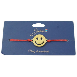 Bratara Aurie Inox Smiley Face-0