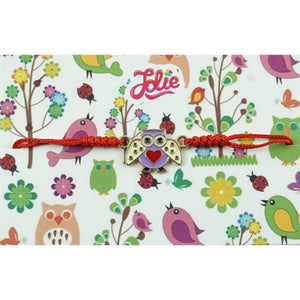 Bratara Jolie cu Impletitura pentru Copii Bufnita-0