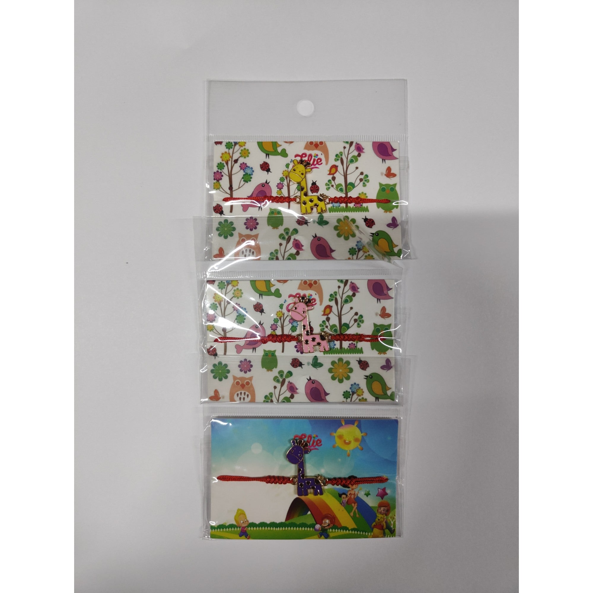 Bratara Jolie cu Impletitura pentru Copii Girafa-0