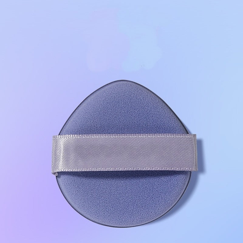 Burete de Machiaj Triunghi Flippy, Reutilizabili, Utilizare Umeda sau Uscata, 5.5 x 5.5 x 0.9 cm, Powder Puff, Mov-3