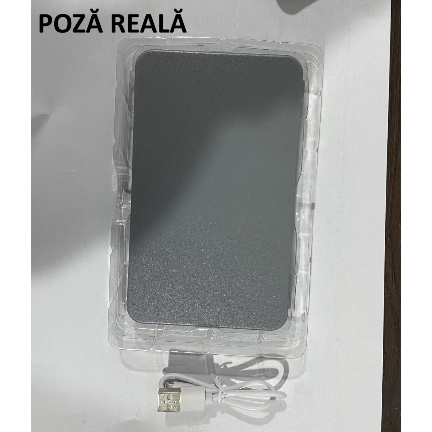 Calculator de Mana Reincarcabil cu Tabla de Scris, Flippy, Calculator Portabil, Ecran LCD, Afisaj cu 12 Cifre, Ecran de 15 cm, Culoare Gri-7