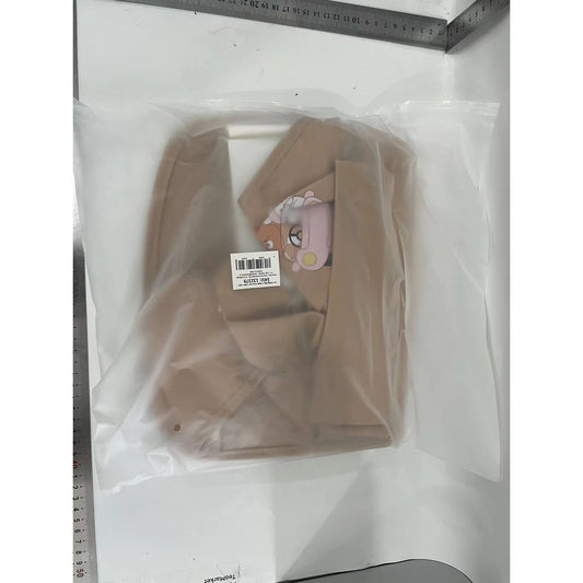 Geanta Multifunctionala de Depozitare, Flippy, pentru Bancheta din Spate a Masinii, Animat, Model Ursuleti, Scris Good Day, Suport Servetele si Telefon, 25x31 cm, Maro-1