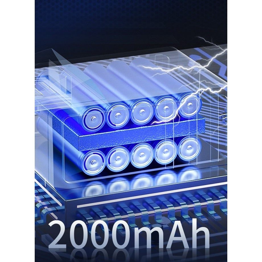 Aspirator Portabil fara Fir, Flippy, Tip Pistol 2 in 1, Suflare si Aspirare, Incarcare USB, Pentru Casa si Masina, Autonomie 30 min, Negru-4