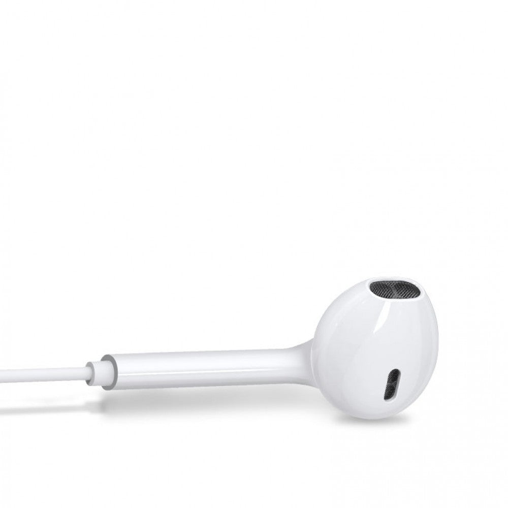 Casti Audio cu Microfon si cu Port Lightning WUW-R32 compatibile iPhone, Alb-1