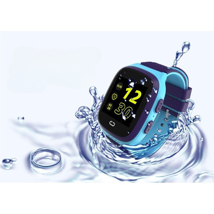Ceas Smartwatch Pentru Copii LT31E-4G cu Functie Telefon, Localizare GPS, Istoric traseu, Apel de Monitorizare, Camera, Albastru-1