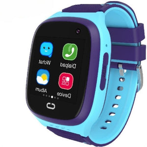 Ceas Smartwatch Pentru Copii LT31E-4G cu Functie Telefon, Localizare GPS, Istoric traseu, Apel de Monitorizare, Camera, Albastru-0