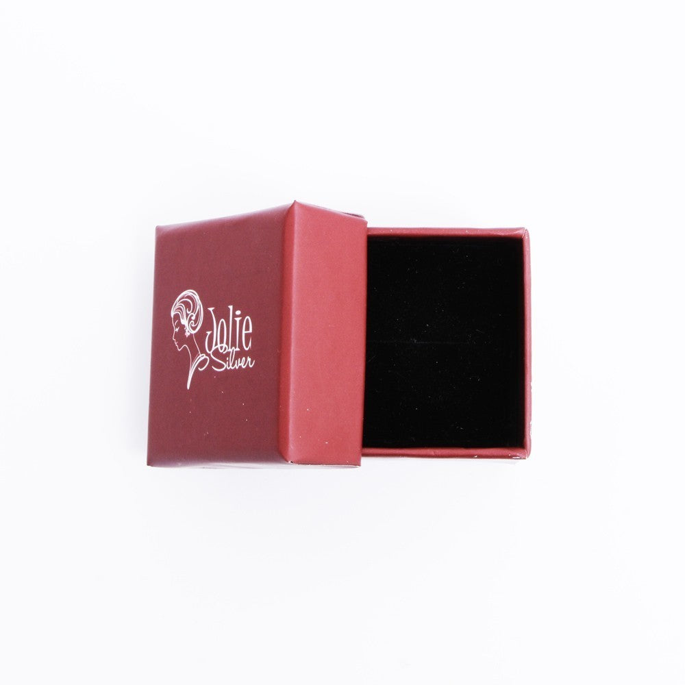 Cercei Argint 925 Creole cu Pietre Colorate-2