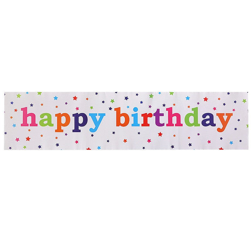 Set Tacamuri si Banner Happy Birthday, Flippy, Multicolor-0