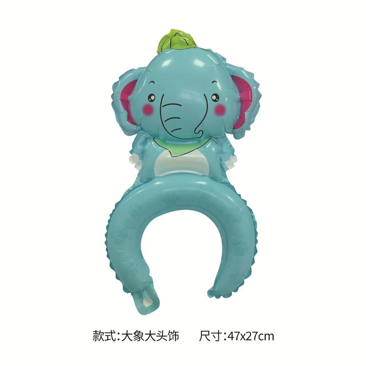 Balon Folie Tip Bentita, Festic, Coroana, Flippy, Model Elefant-0