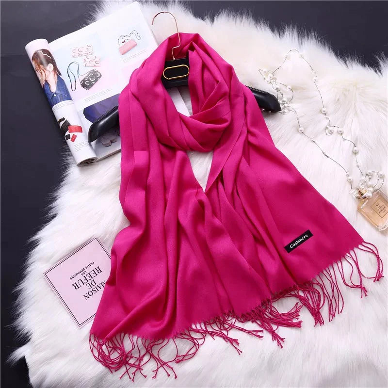 ESARFA CASMIR BEAUTIFUL - Ciclam