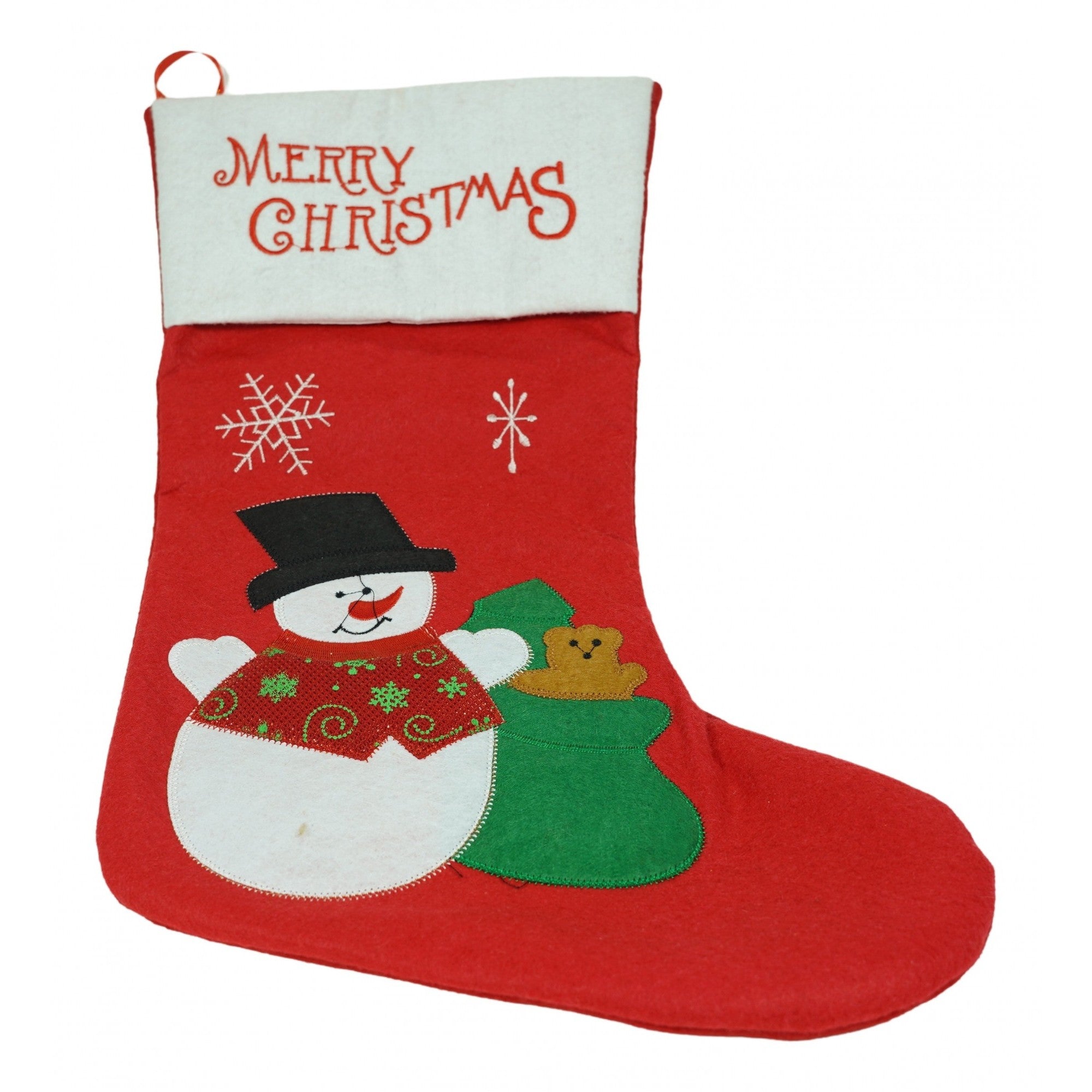 Ciorap Cadouri, Flippy,cu model om de zapada,rosu, marimea 19x38 cm, textil, interior-0