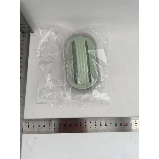 Perie de curățare cu mâner, Flippy, perie pentru gresie, baie, Bucătărie, Culoare: Verde-1