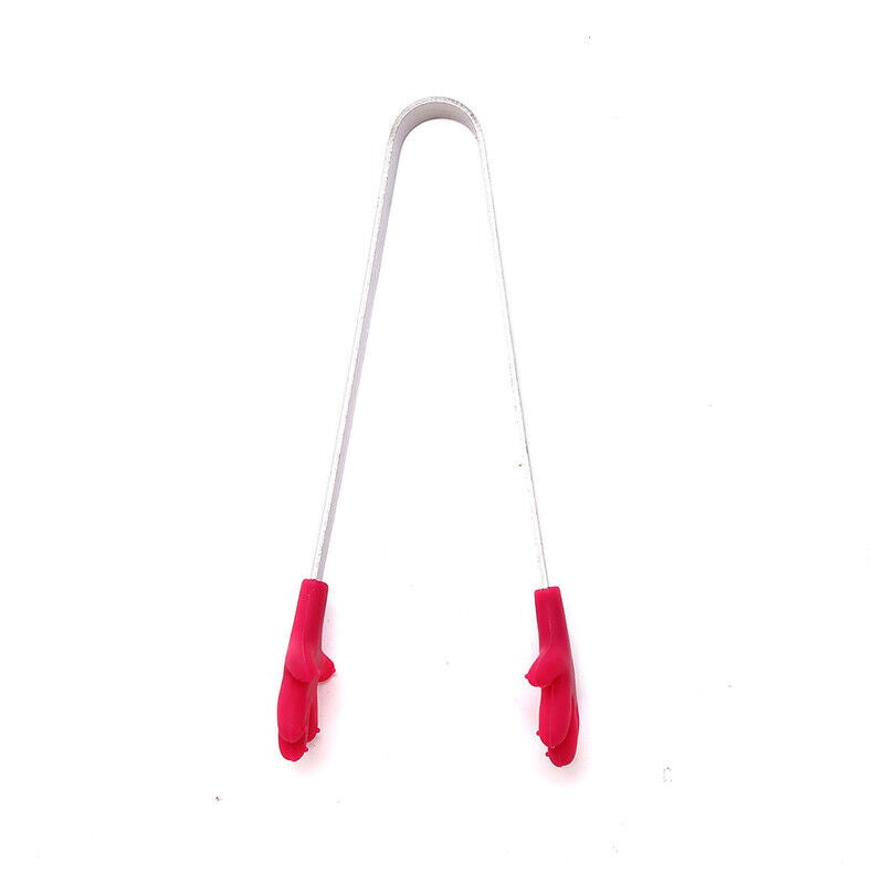 Cleste Creativ pentru Mancare, Flippy, Model Manute din Silicon, 14.5x3 cm, Rezistent la Temperaturi Inalte si Coroziune, Rosu-4