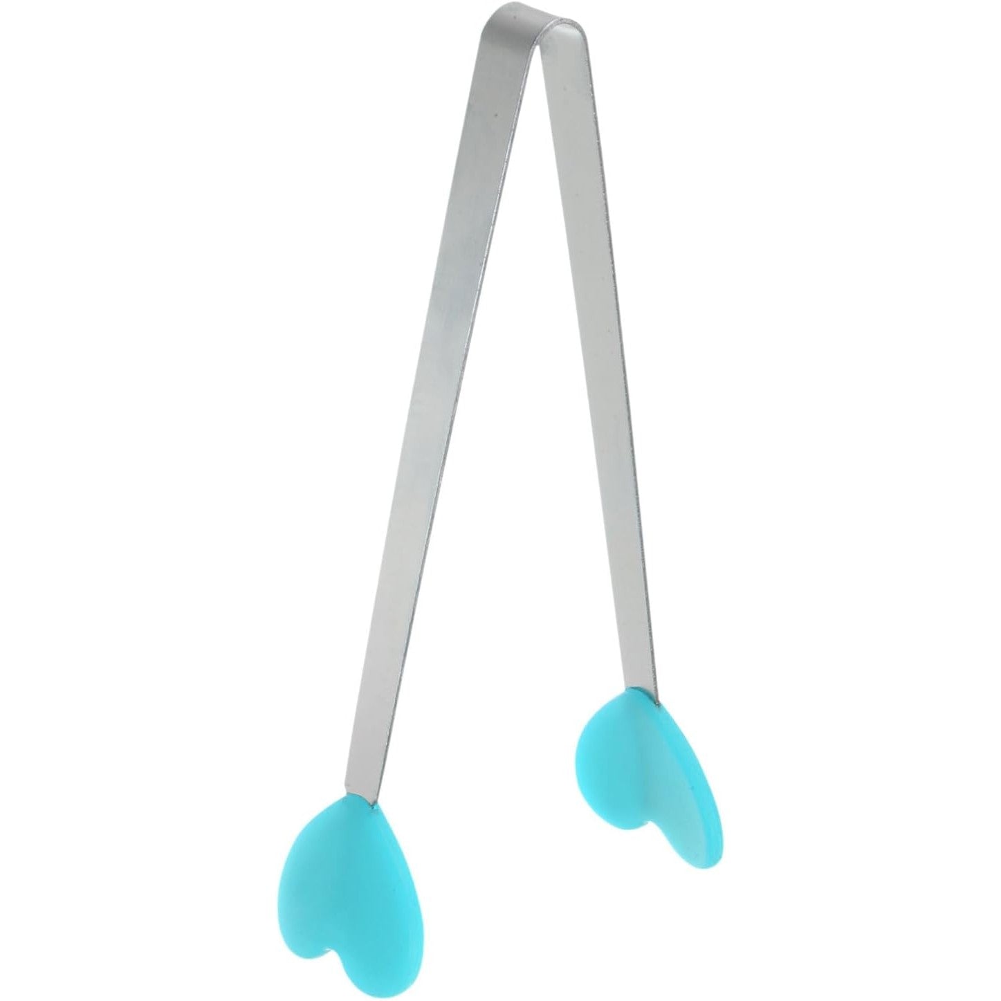 Cleste Creativ pentru Mancare, Flippy, Model Inimioare din Silicon, 14.5x3 cm, Rezistent la Temperaturi Inalte si Coroziune, Albastru-6