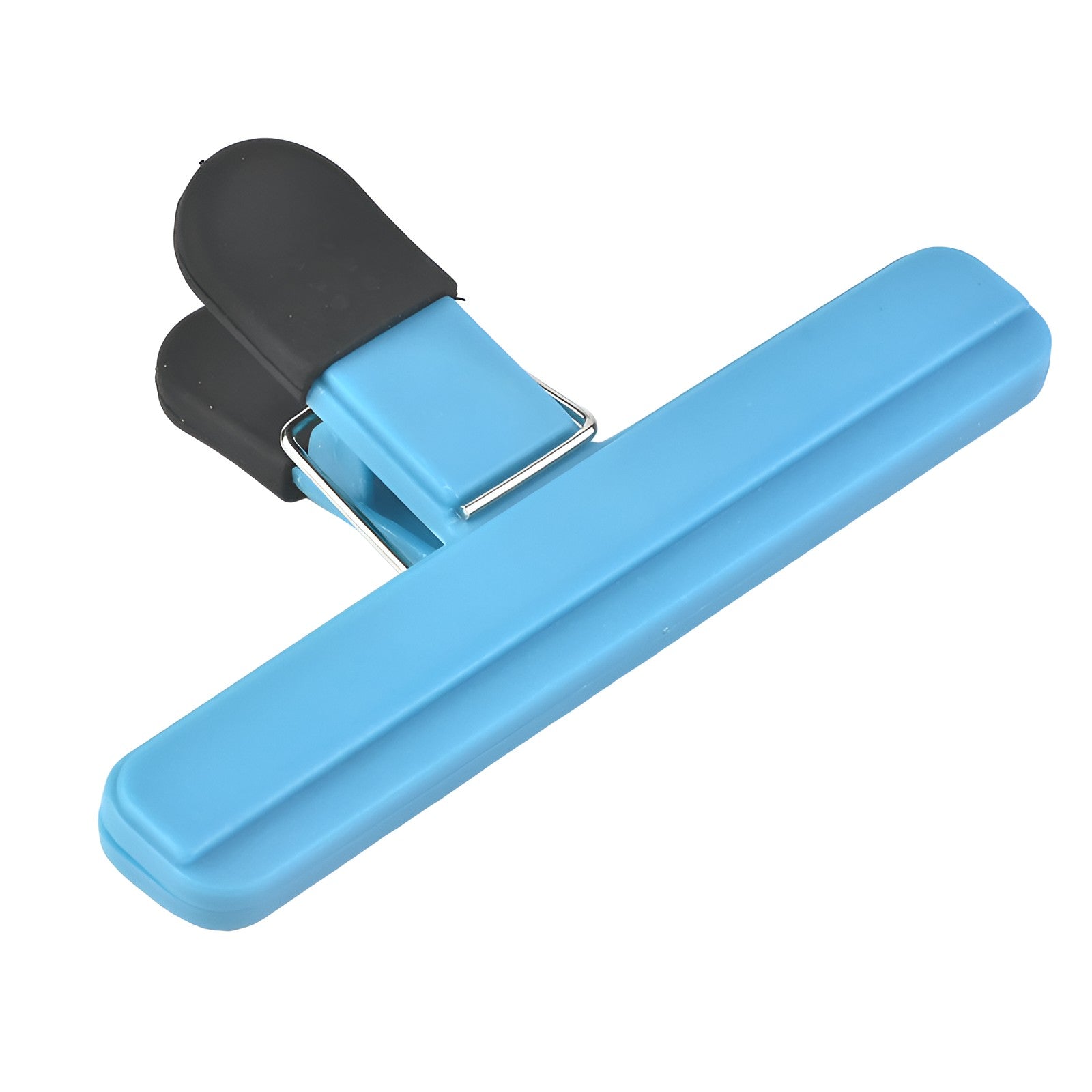 Cleste Multifunctional pentru Sigilarea Pungilor, Flippy, din Plastic, Mentine Alimentele Proaspete, 15x7.5 cm, Albastru-0