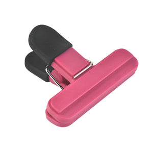 Cleste Multifunctional pentru Sigilarea Pungilor, Flippy, din Plastic, Mentine Alimentele Proaspete, 7x6.5 cm, Roz-0