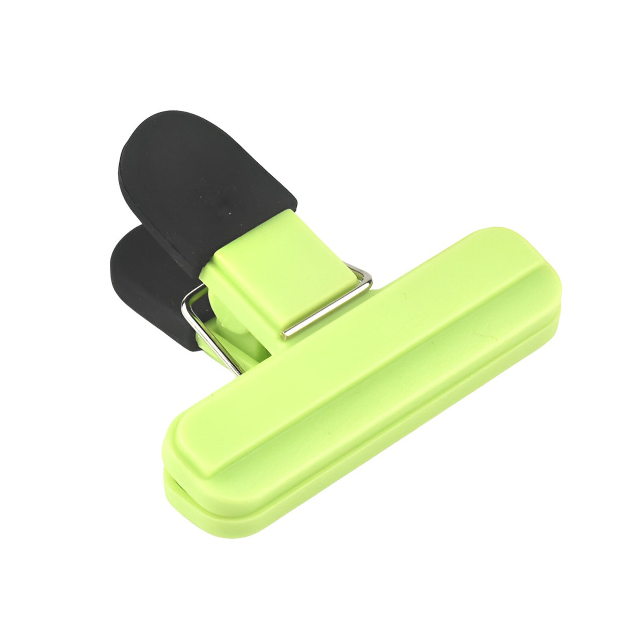 Cleste Multifunctional pentru Sigilarea Pungilor, Flippy, din Plastic, Mentine Alimentele Proaspete, 7x6.5 cm, Verde-0