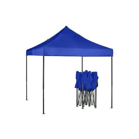 Cort pliabil pentru Evenimente, cadru metalic pentru curte si gradina, 2x3 m, Albastru, Flippy-6