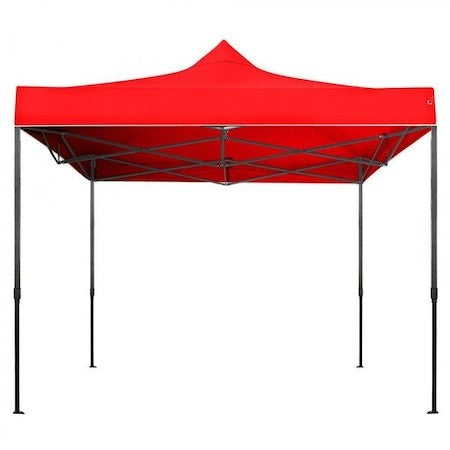 Cort pliabil pentru Evenimente, cadru metalic pentru curte si gradina, 2x3 m, Rosu, Flippy-2