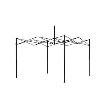 Cort pliabil pentru Evenimente, cadru metalic pentru curte si gradina, 2x3 m, Rosu, Flippy-6