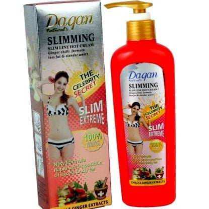 Crema de slabit, Dagan, Slimming, Chili si Ghimbir, 200 ml