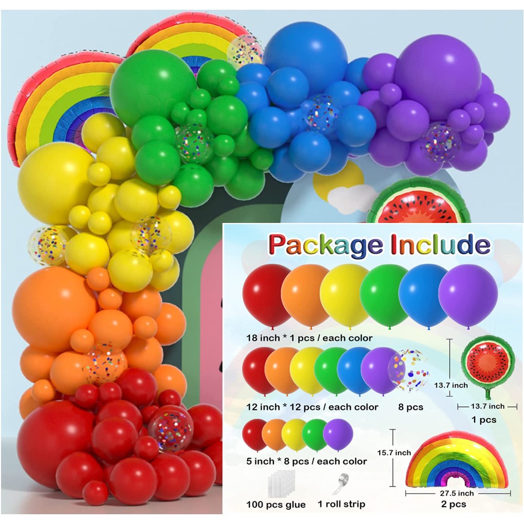 Set Baloane Latex pentru Arcada, Flippy, pentru Evenimente, Aniversari + Set 2 culori-0