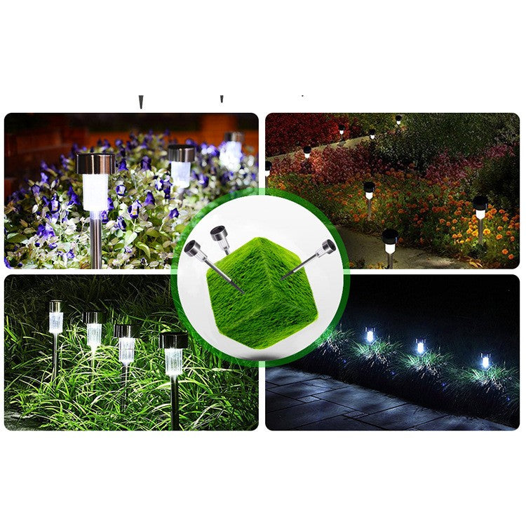 Lampa solara LED de exterior pentru gradina Flippy, dispersor normal, 0.06W, Inox, 29 cm-7