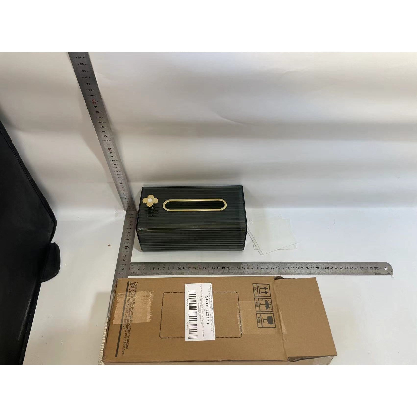 Cutie suport servetele eleganta Flippy, cu montare pe perete sau dulap, material plastic dur, 21.3 x 8.7 x 12 cm, verde-10