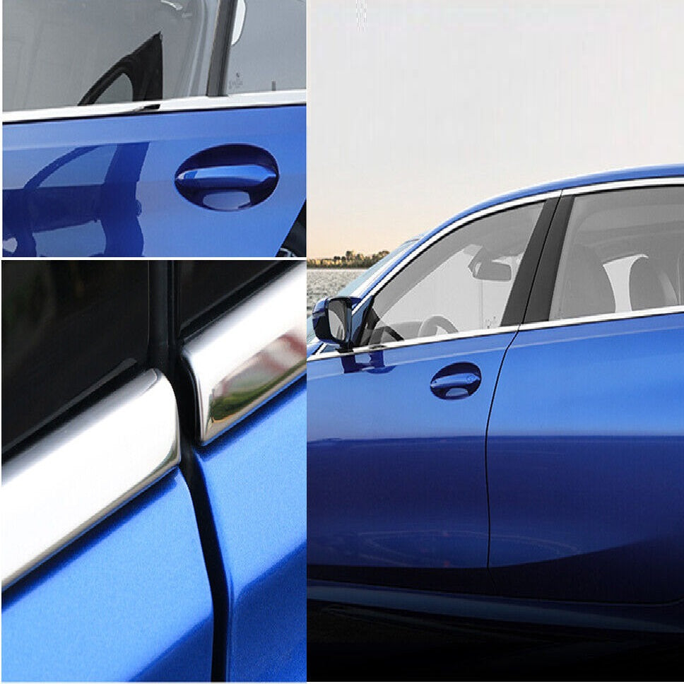 Rola folie crom pentru colantare bandouri sau ornamente auto 150 x 5cm-2