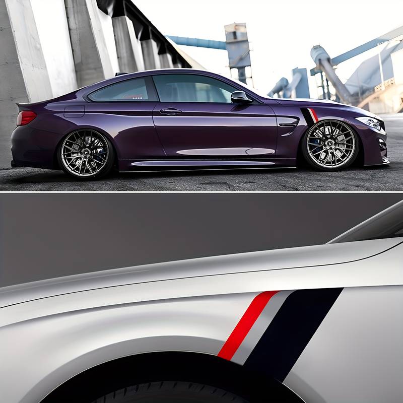 Sticker autoadeziv Tuning, model "Racing Flag", dimensiune 30 x 24 x 17 cm, culoare Negru/Argintiu/Rosu-1