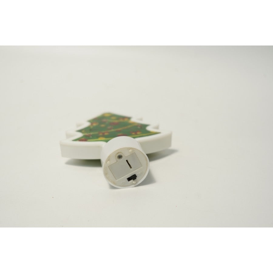 Decoratiune luminoasa 3D, Tip brad mic, cu baterii-1