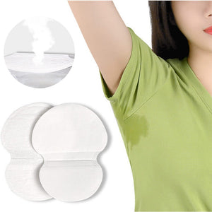 5 x Seturi tampoane anti-transpiratie, culoare Alba-0