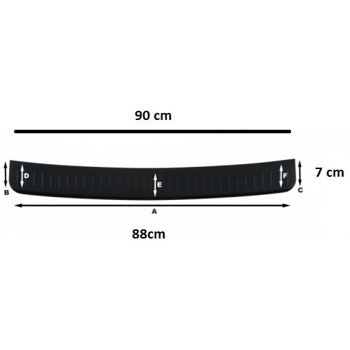 Protectie bara portbagaj - bandou spate, universal-2