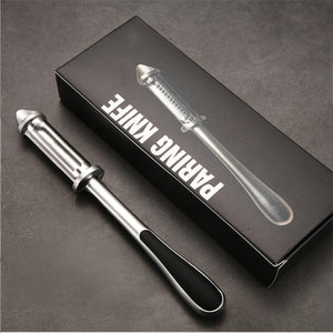 Accesoriu pentru Decojire Legume si Fructe, Flippy, Multifunctional, cu 2 Parti, 18 cm, 75 g, Otel Inoxidabil-0