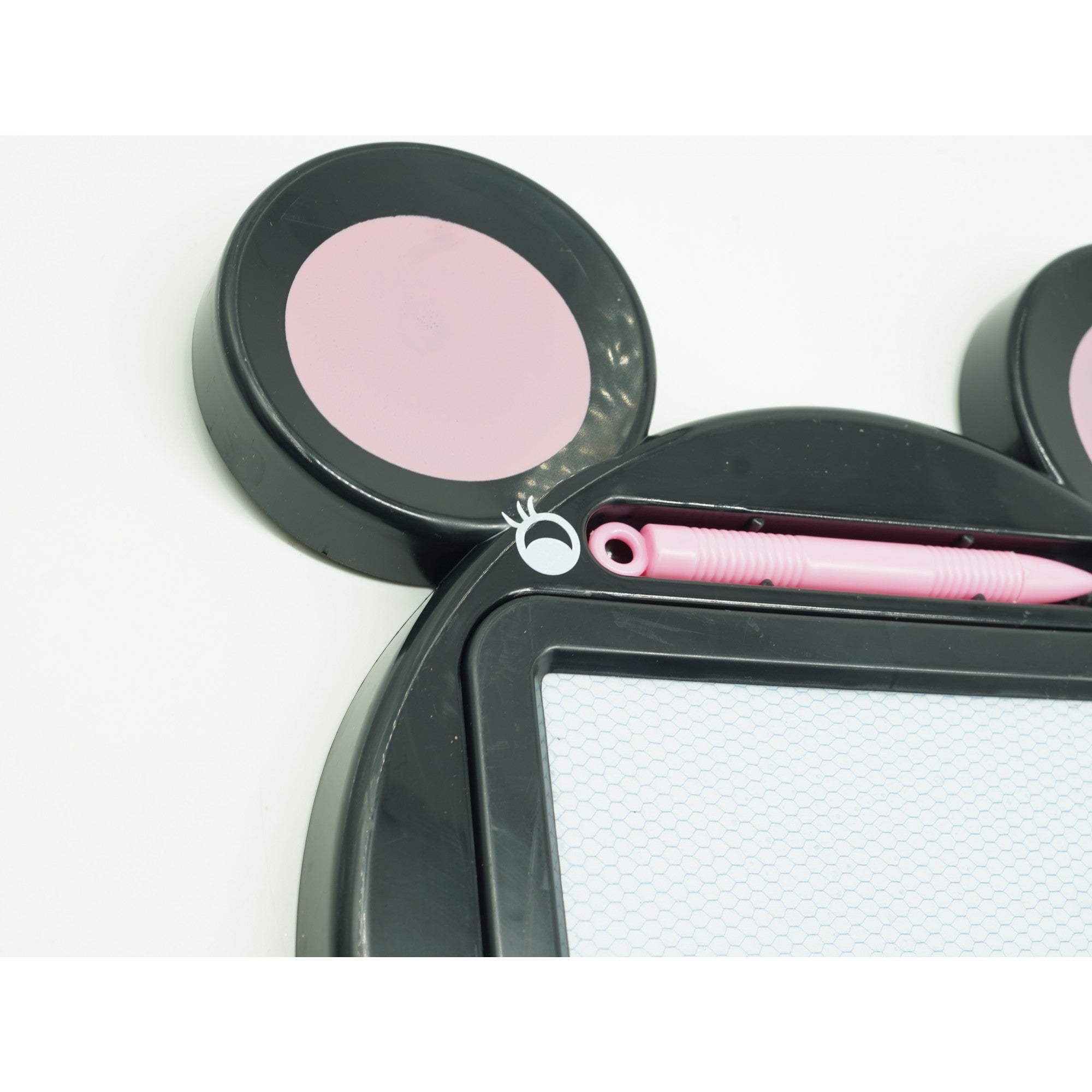 Tabla Magnetica pentru desen Flippy, Pix, forma Soricel, dimensiuni 23x26.5 cm, Dezvolta Creativitatea, Negru-3