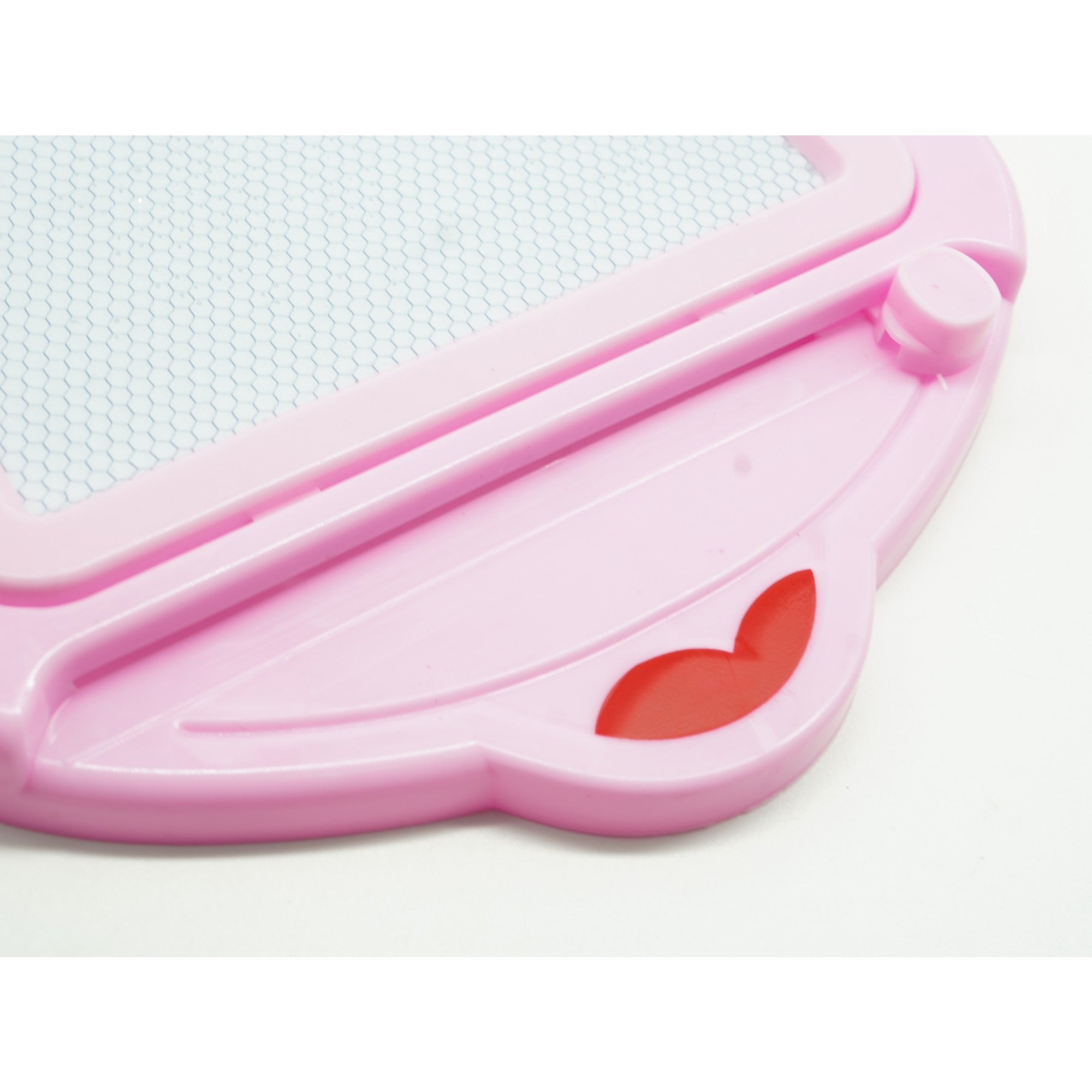 Tabla Magnetica pentru desen Flippy, Pix, forma Soricel, dimensiuni 23x26.5 cm, Dezvolta Creativitatea, Roz-1