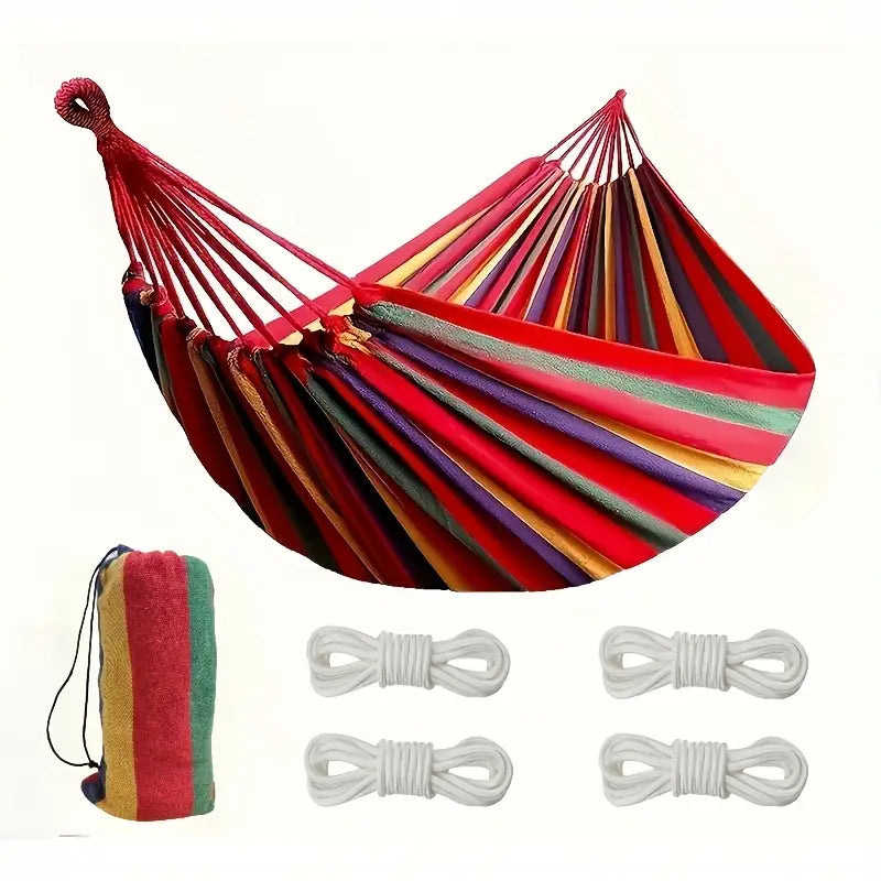 🌴 OFERTĂ SPECIALĂ – 4 x Hamac Multicolor 🌈