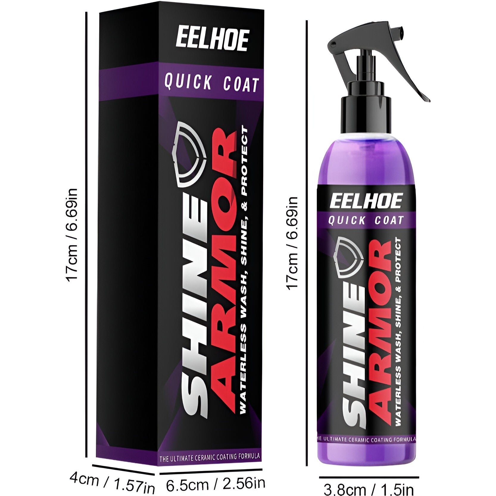 Spray Hidrofob Auto, Flippy, Curatare, Acoperire, Stralucire, Reparare Zgarieturi, Nanotehnologie, Spalare fara Apa, 100mL-5