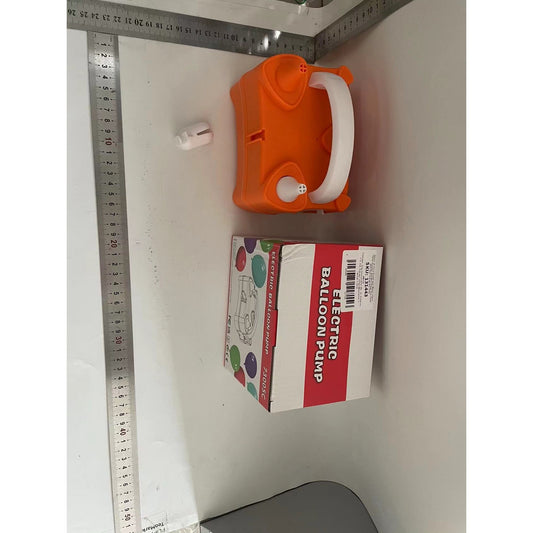 Pompa Electrica de Umflat Baloane, Flippy, cu Doua Iesiri, 220V, Putere 400W, Accesorii petrecere, Portocaliu-1