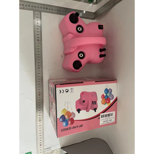 Pompa Electrica de Umflat Baloane, Flippy, cu Doua Iesiri, 220V, Putere 600W, Accesorii petrecere, Roz-1