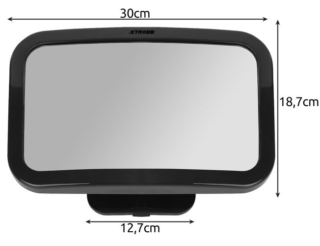 Oglinda de Masina pentru Supravegherea Copiilor cu 4 Benzi si Ajustare 360°
