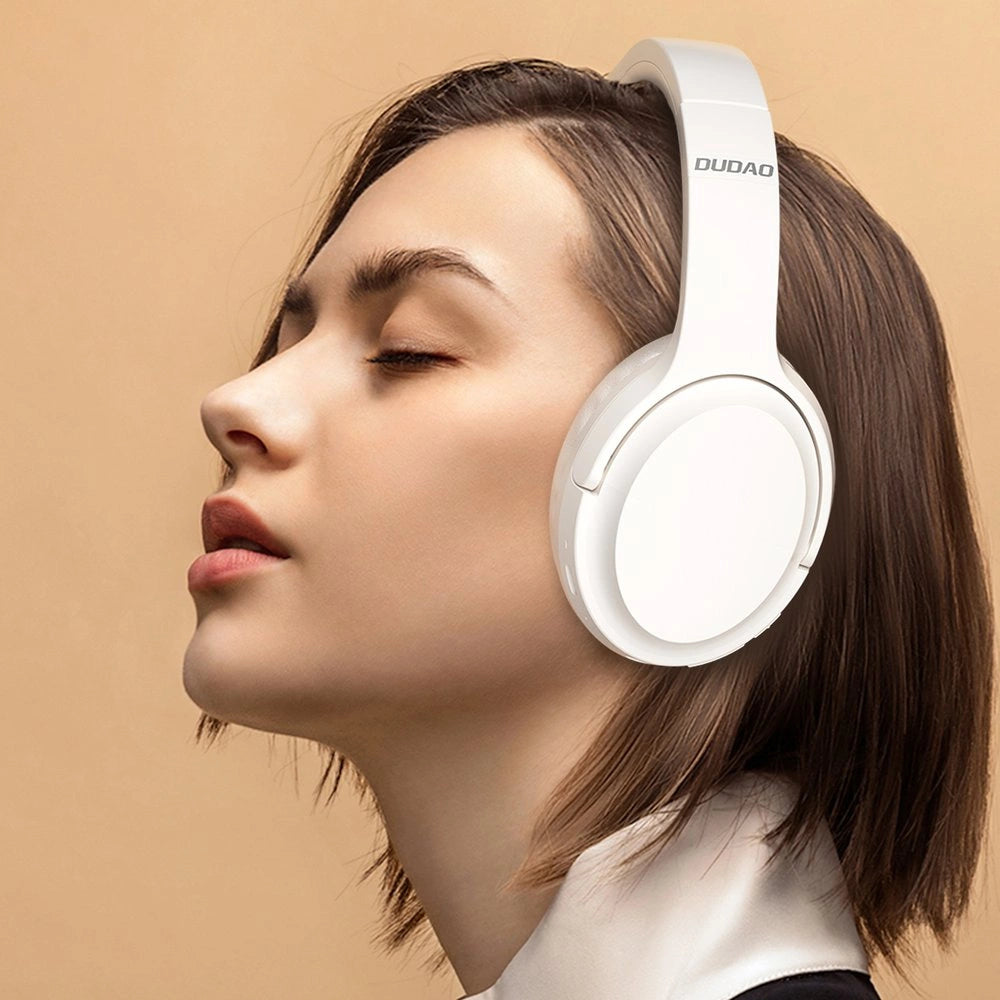 Căști wireless Dudao X22Pro On-Ear Bluetooth 5.3 – Alb