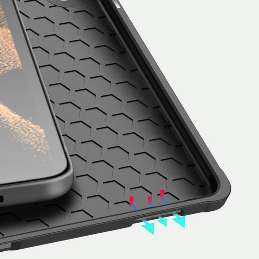 Husă Dux Ducis Domo pentru Samsung Galaxy Tab S8 / S9 Ultra – Negru