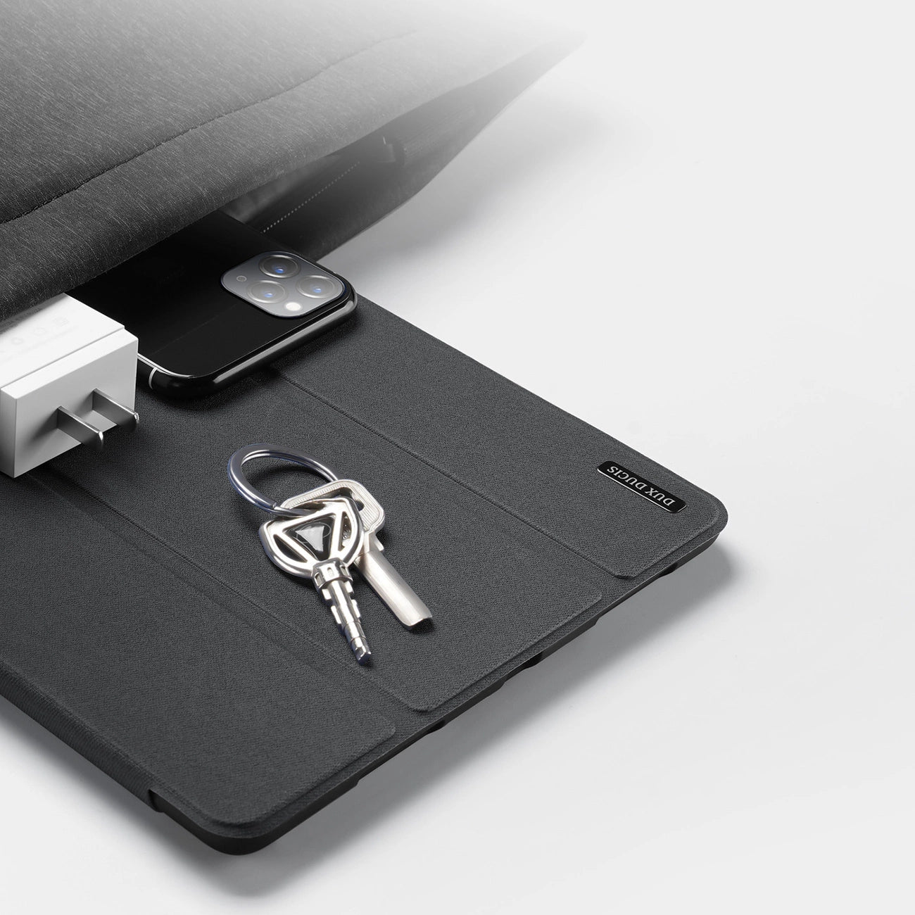 Husă Dux Ducis Domo pentru Samsung Galaxy Tab S8 / S9 Ultra – Negru