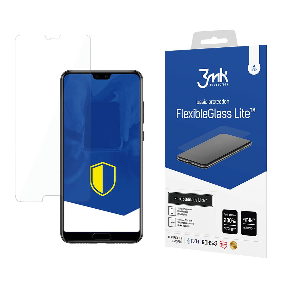 Folie 3mk FlexibleGlass Lite™ pentru Huawei P20 Pro