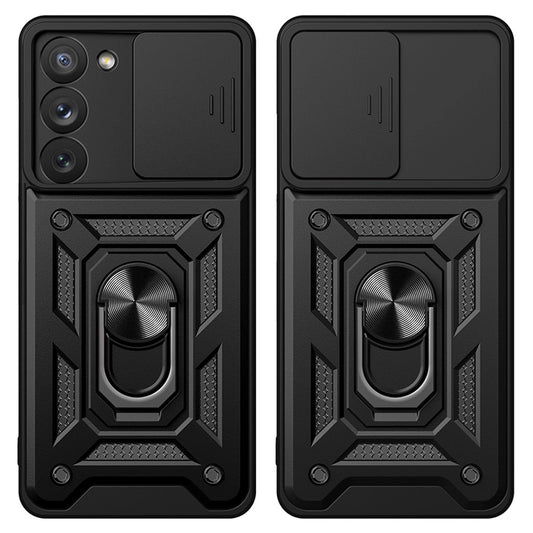 Husă Hybrid Armor Camshield pentru Samsung Galaxy A54 5G – Albastru