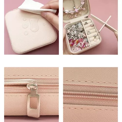 Set pentru Confecționarea de Brățări și Coliere pentru Copii + Cutie Bijuterii + Pungă de Cadou